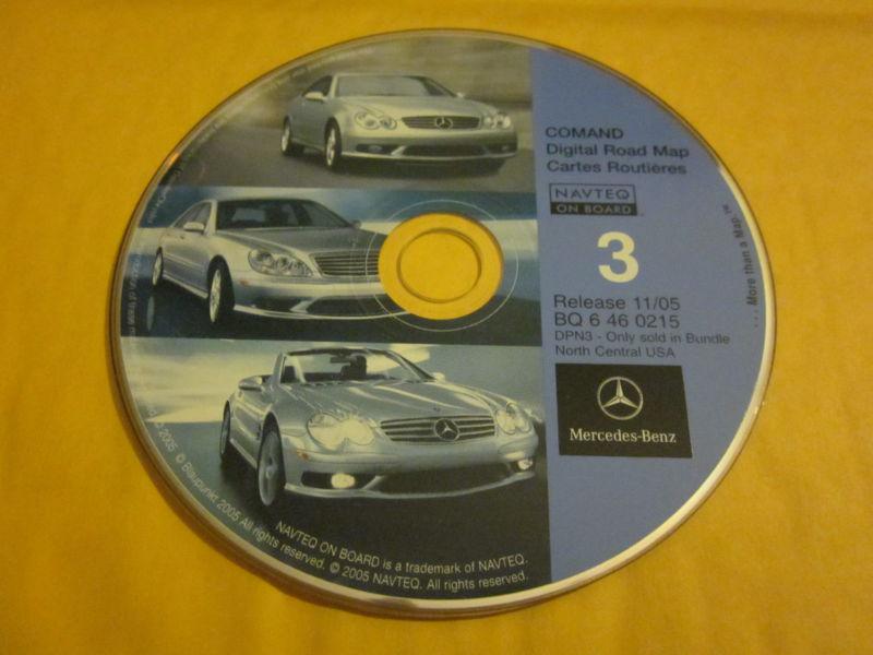 Mercedes-benz navigation system cd # 3 oem north central 