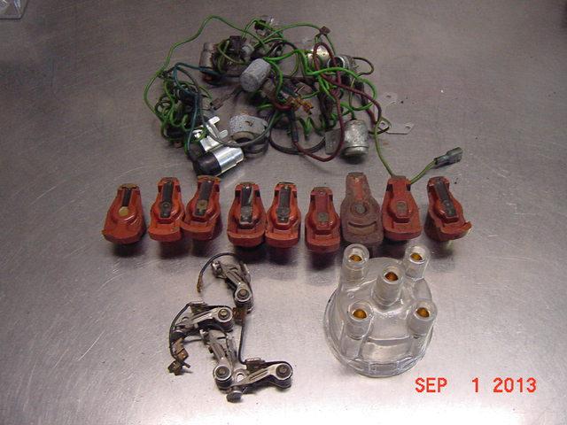 Vw bug/bus rotors, points, condensers, & cap