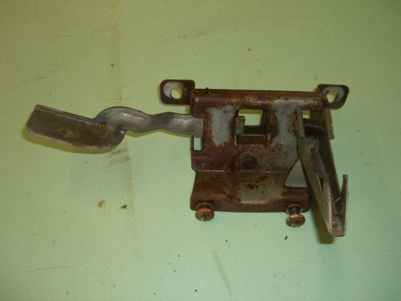 1958-1960 dodge truck, 1958-66 panel wagon hood latch mechanism