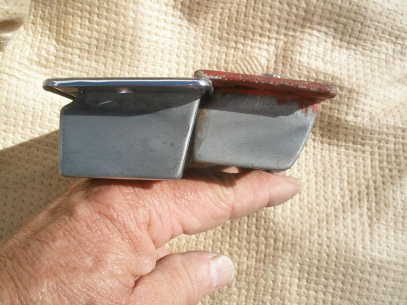 Jaguar MKVIII, MKIX Original Ashtray, Red Vinyl, Good Chrome, US $60.00, image 8