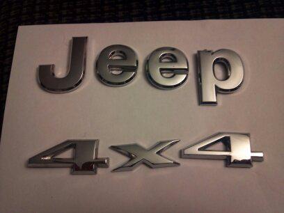 Jeep 4X4 Hood and Lift Gate Emblems, US $7.99, image 2