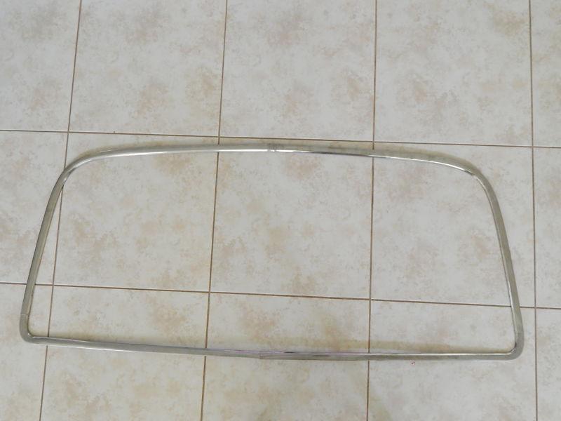 Chevelle rear windshield trim   