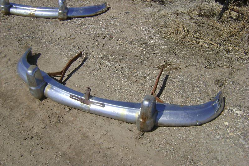 1950 50 nash front bumper with gaurds solid ambassador statesman