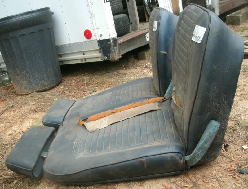 1969 69 Chevy Camaro Front Bucket Seats Pair with Headrest LH RH OEM Original GM, US $499.99, image 11