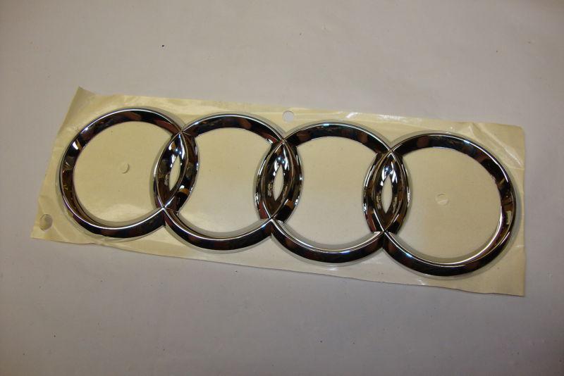 2004 2005 2006 2007 2008 2009 2010 audi a8 s8 q7 trunk liftgate emblem new oem
