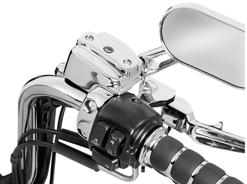 Kuryakyn chrome brake and clutch control dress-up kit  1741