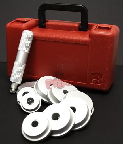 Auto bearing race & seal driver master set 10 pcs set 9 size puller axel housing