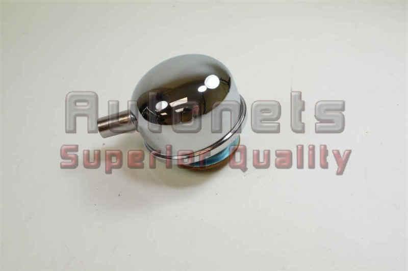 Chrome steel twist in oil filler cap w/ tube for valve cover universal fit