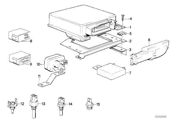 BMW 13411286133 e28 e30 VDO Idle Control Module Unit 325e 325es 528e USED OEM , US $14.99, image 4