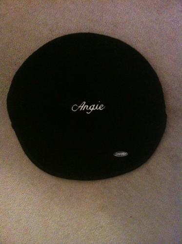 1966 1965 mustang steering wheel cover "angie"