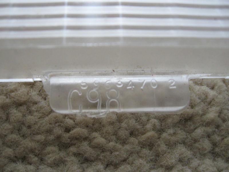 NOS 1971 1972 OLDSMOBILE 98 back-up light lens. 5963470. NEW. (1 ONLY), US $17.95, image 3
