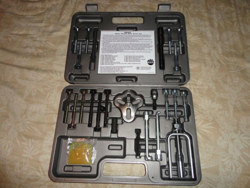 Purchase Mac Tools Master Steering Wheel Puller Service Set MINT! in