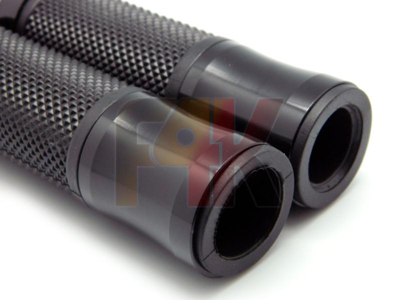 BLACK MOTORCYCLE RACING BIKES ALUMINUM 7/8