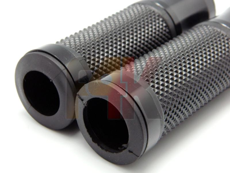 BLACK MOTORCYCLE RACING BIKES ALUMINUM 7/8