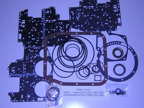"aod" overhaul gasket and seals kit, 1980-1993 (76002)
