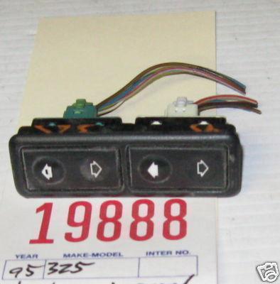 Bmw 95 325 convertible power window switch panel (2) 1995