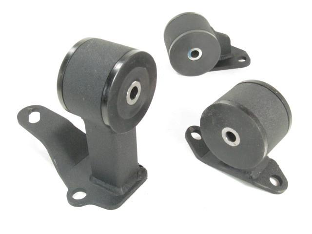 Avid racing steel engine motor mounts 62a 88-91 civic crx ef b-series w/ cable