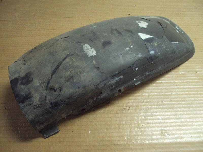 Suzuki dr 100 80 ds 125 motorcycle rear fender plastic black back wheel cover