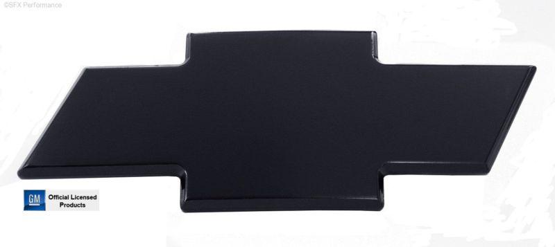 08-10 chevy trailblazer black bowtie grille emblem ( non sport grille ) 96073k 