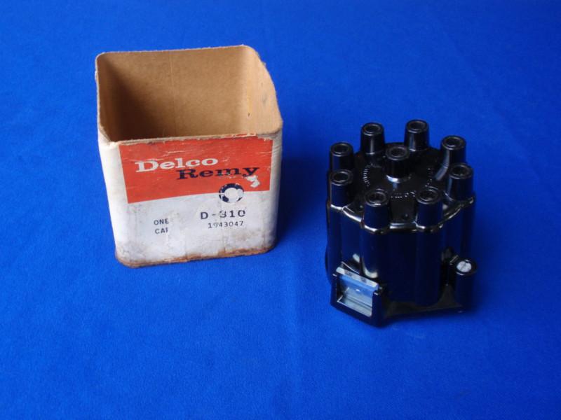 Nos delco 63-65 corvette fi & 365 distributor cap gm 1943047 d-310 chevrolet