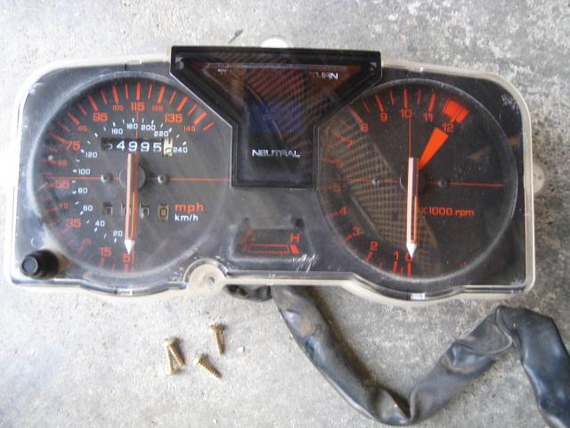 1986 honda vf500f interceptor - instrument gauges, US $24.95, image 3