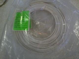 Mil spec aircraft wire  30/7e1sxj 72' 2-ls 45' + 27'  silver teflon 1 conductor