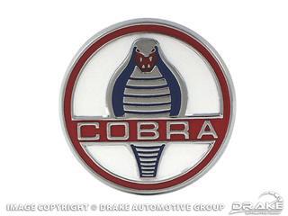 1963-1967 shelby cobra trunk medallion