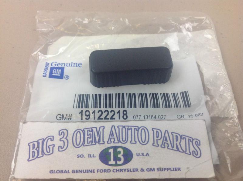 99-07 chevrolet silverado gmc sierra black rh front power recliner knob new oem