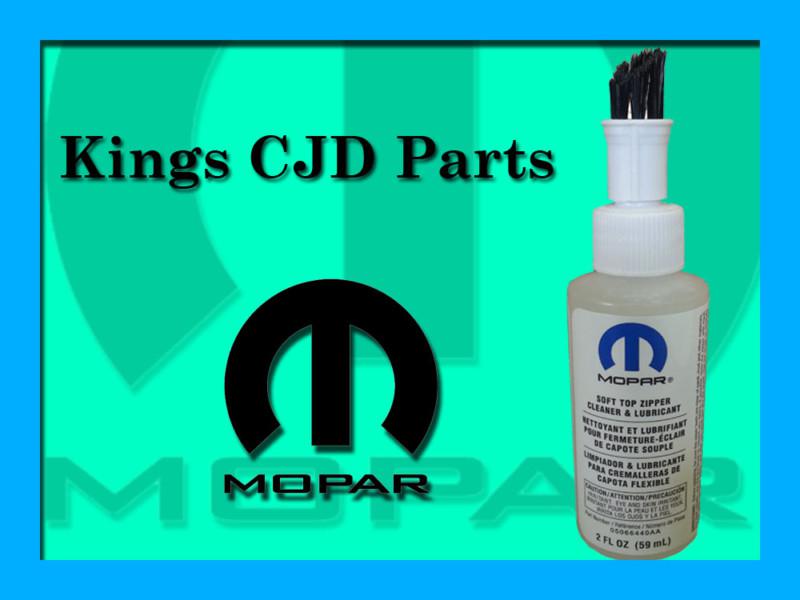 Purchase Jeep Wrangler Soft Top Zipper Cleaner & Lube OEM Factory