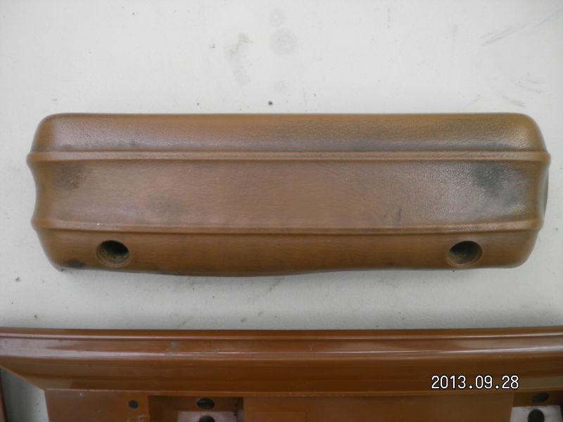1971 Mustang Door Panel Armrest Bezel Handle & Hardware Ginger OEM NICE 73 72 71, US $25.00, image 2