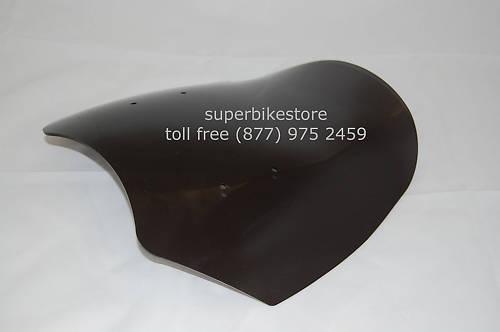 Kawasaki versys 06 09 flip touring windshield shield dark tint - made in england