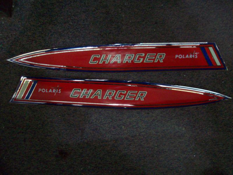 Polaris charger side emblems, 3m decals