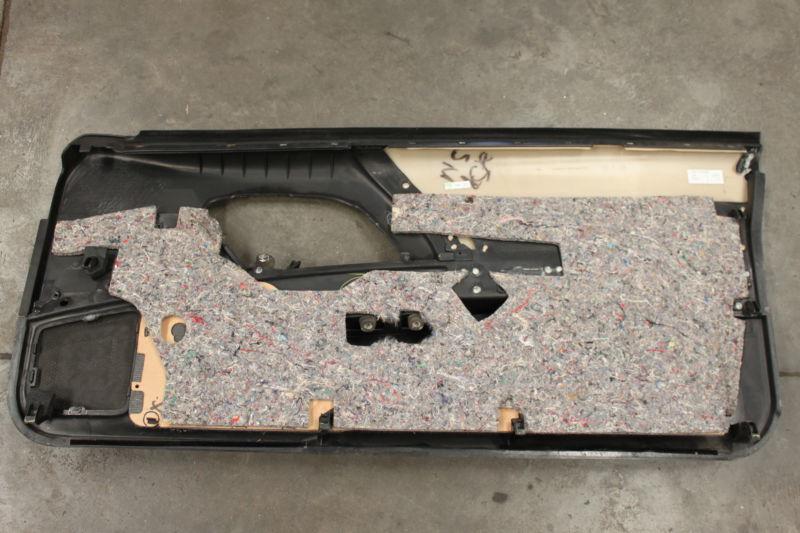 Camaro Ebony Black Leather Door Panel LH Driver Used OEM, US $75.00, image 4