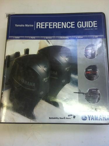 2007 yamaha marine reference guide