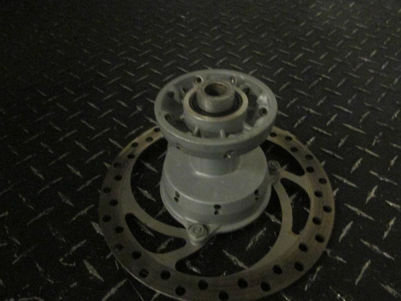 02 KTM65 KTM 65 SX FRONT WHEEL HUB WITH ROTOR , US $14.99, image 2