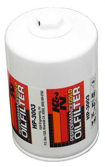 K&n performance gold oil filter, k&n hp-3003