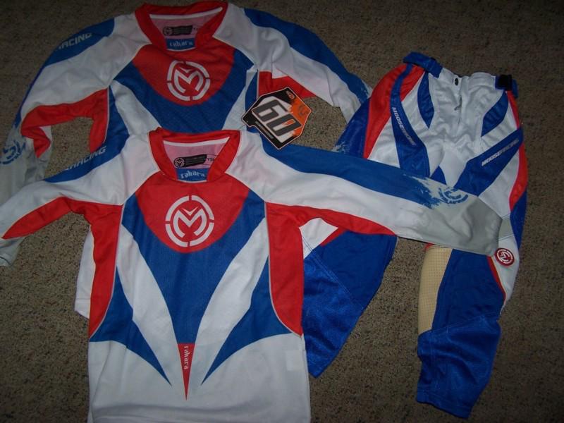 Moose youth racing gear 
