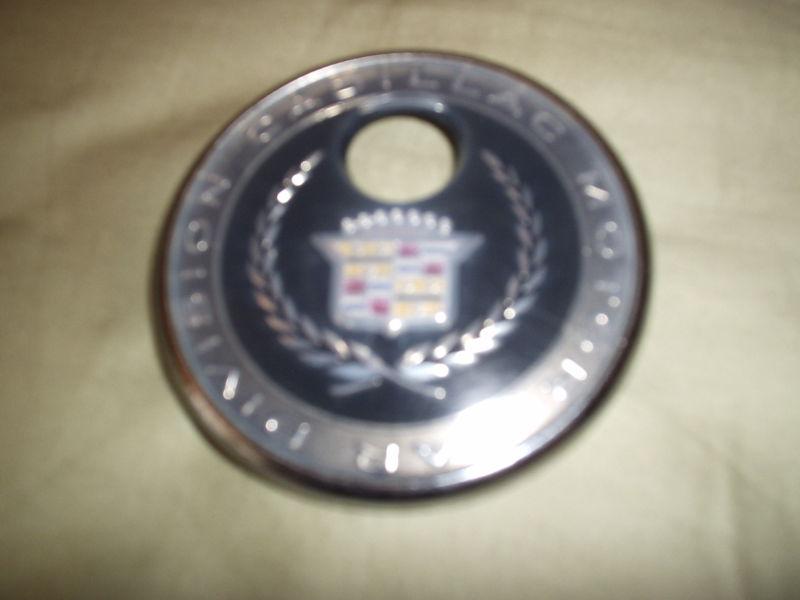 Purchase CADILLAC TRUNK KEY ORNAMENT APX 3 INCH WIDE GREAT CONDITION in