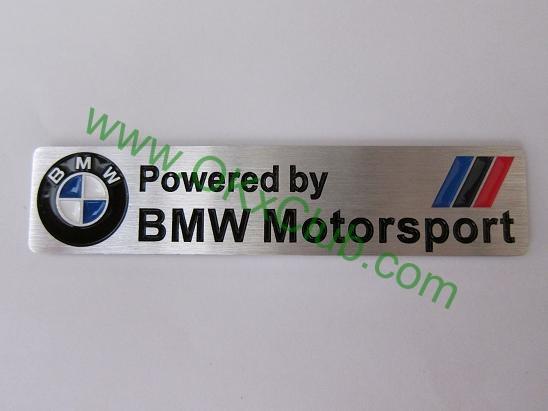 Bmw motorsport emblem badge sticker decal 10 x 2.3cm