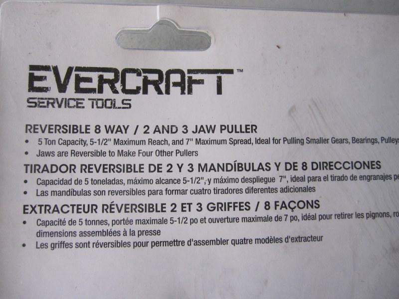 Purchase NAPA 7753906 8 Way 23 Jaw Reversible Puller Pulley Evercraft