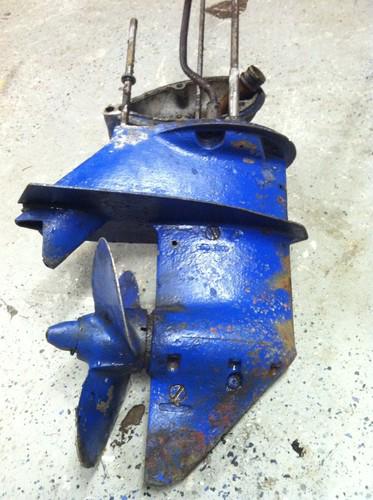Johnson evinrude 25hp lower unit gearcase longshaft 20in 1977
