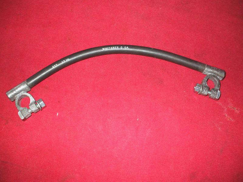Nos whitaker heavy duty ford truck battery cable negative ground 