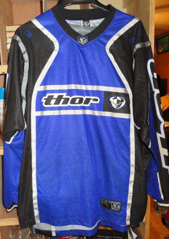 Mens xl thor brand motocross jersey - free shipping