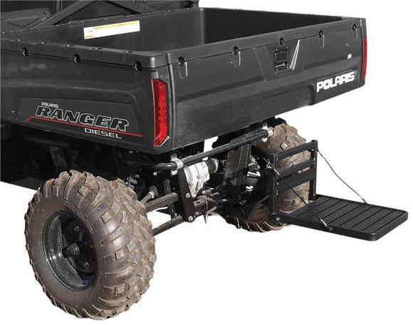 Great day utv hitch-step black universal