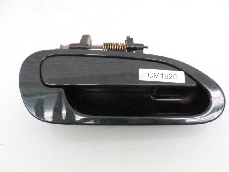 Rh right rear outer green surface scratches outside door handle honda accord 98