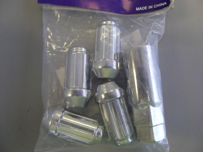 Acorn socket long 12mm 1.25 r.h. wheel locks