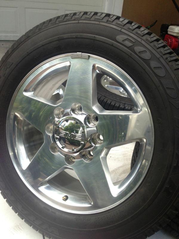 GMC Sierra Yukon Denali Wheels Rims Tires POLISHED FORGED NEW 8 LUG 2011-, US $1,795.00, image 4