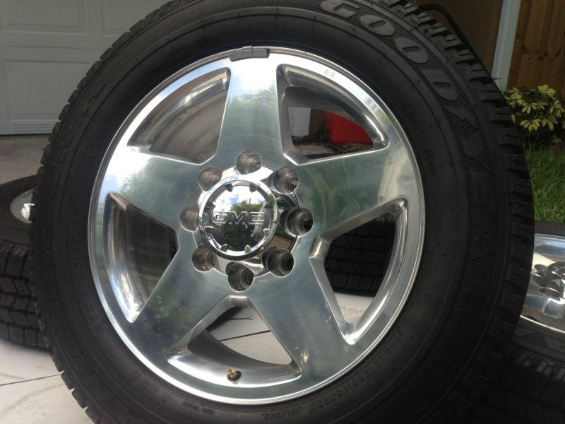GMC Sierra Yukon Denali Wheels Rims Tires POLISHED FORGED NEW 8 LUG 2011-, US $1,795.00, image 5