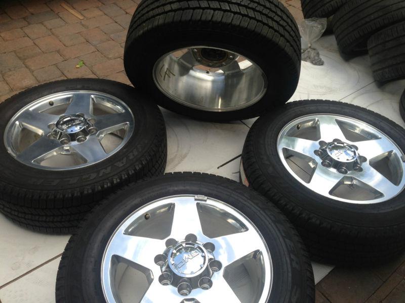 GMC Sierra Yukon Denali Wheels Rims Tires POLISHED FORGED NEW 8 LUG 2011-, US $1,795.00, image 7