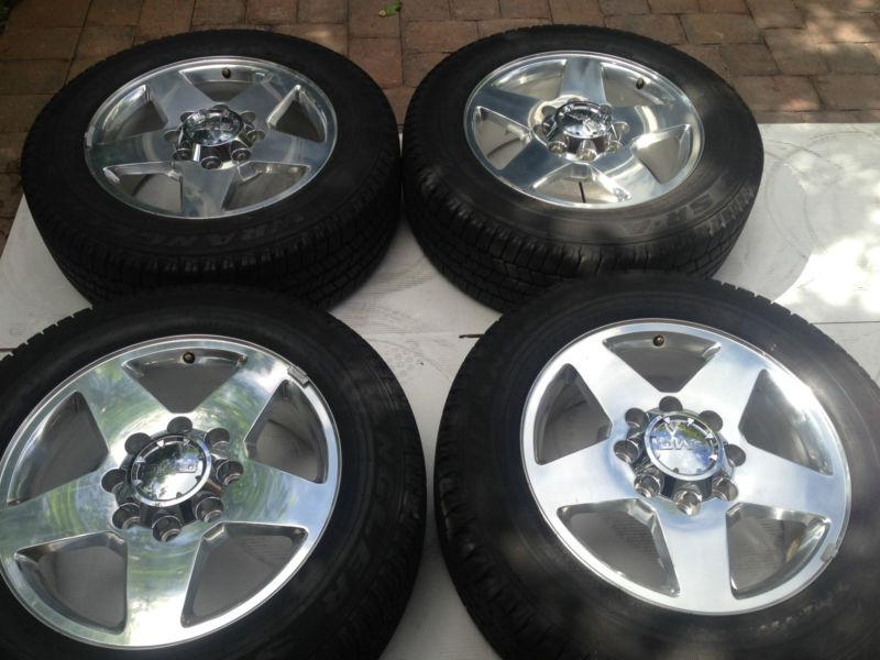 GMC Sierra Yukon Denali Wheels Rims Tires POLISHED FORGED NEW 8 LUG 2011-, US $1,795.00, image 11